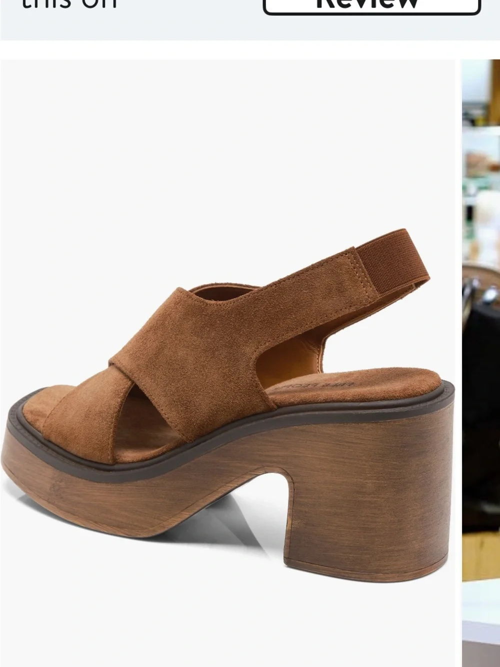 Free People chunky platform